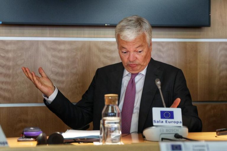 Reynders aclara que reformar la elección de los vocales del CGPJ 