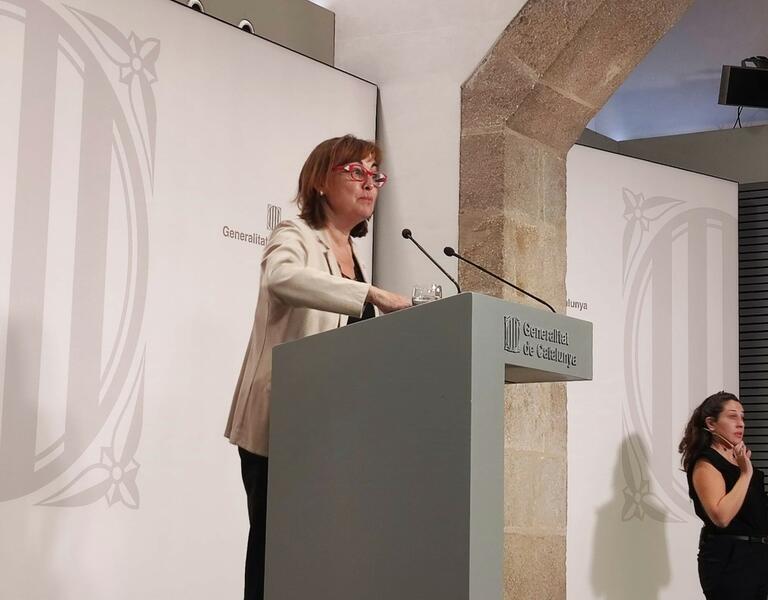 Portavoz Gobierno catalán ve bien que se desclasifique documentación del CNI sobre los atentados del 17A