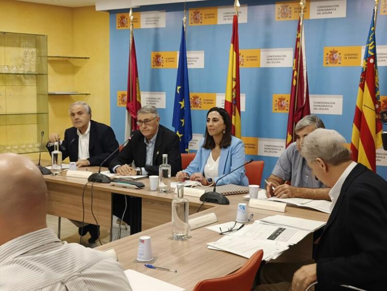 El Gobierno de Murcia demanda cuidados a la CHS ante la actual situación de la cuenca del Segura
