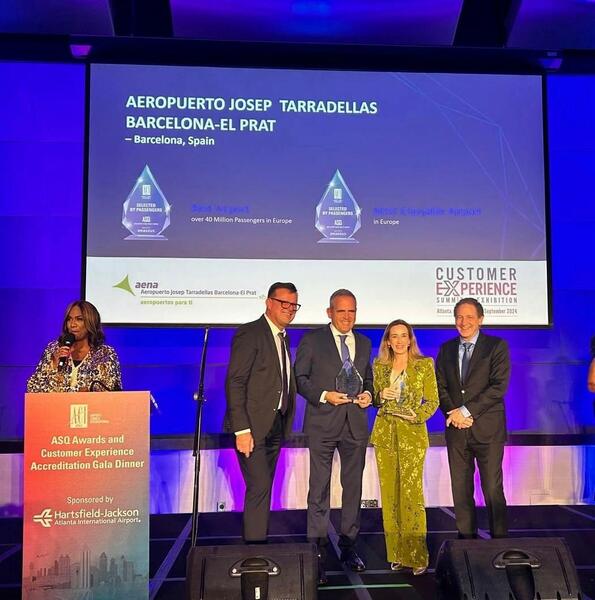 Aena cosecha un impresionante botín de 15 premios de ACI World para sus aeropuertos