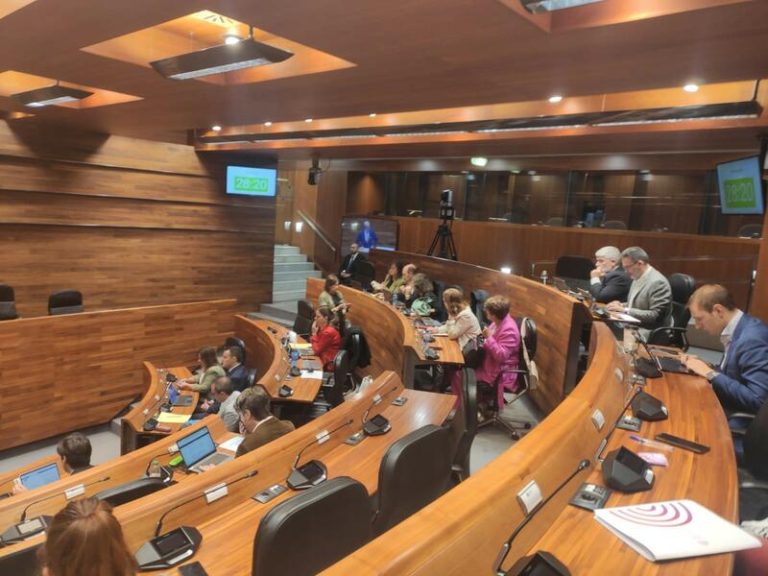 El Parlamento de Asturias pide que la financiación autonómica no compense las bajadas de impuestos de otras CCAA