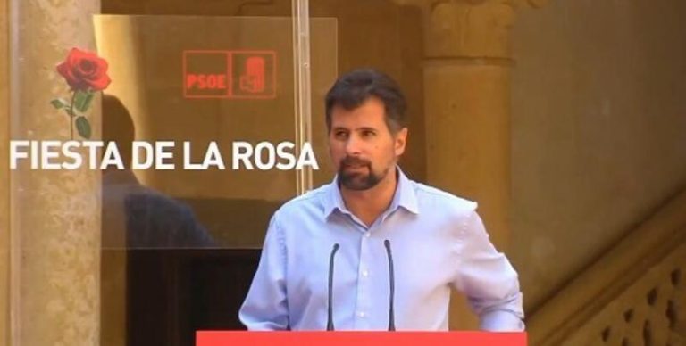 Tudanca se posiciona junto a Sánchez como secretario general del PSOE convencido de que es el camino hacia un futuro optimista para España