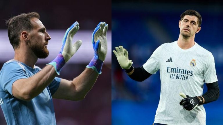 El derbi del Metropolitano se centrará por las defensas y el duelo entre Oblak y Courtois