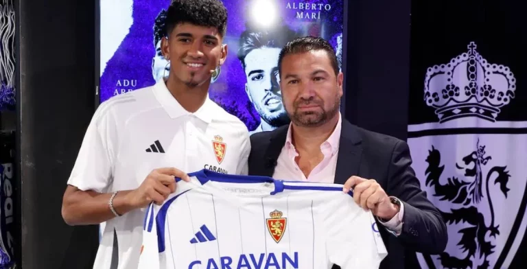 Adu Ares recibe tirón de orejas contundente del Real Zaragoza