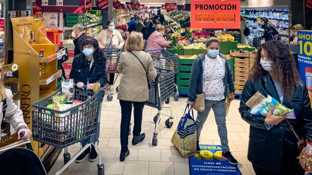 Así se refleja la inflación en el día a día de los españoles
