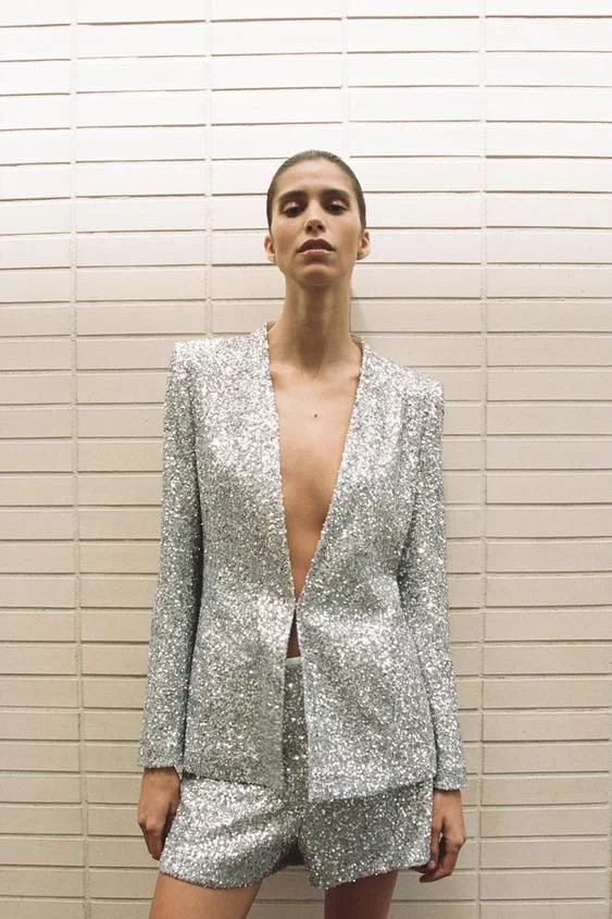 BLAZER LENTEJUELAS