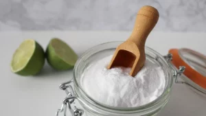 Bicarbonato de sodio para manchas persistentes