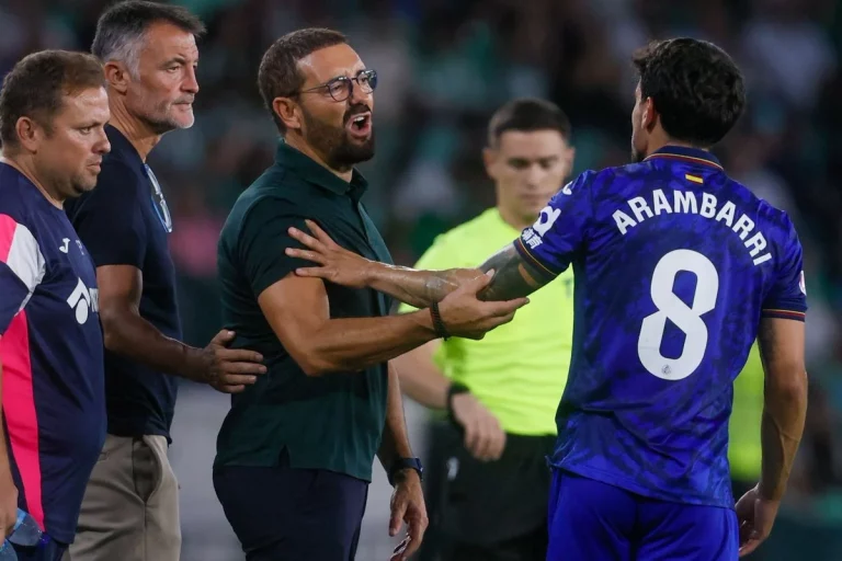 Bordalás ataca sin miramientos a Pellegrini dos días después de la polémica