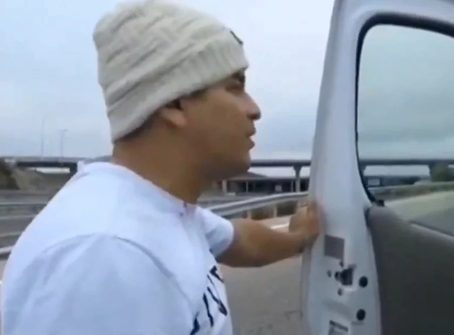 Colombiano viral por multa de tráfico