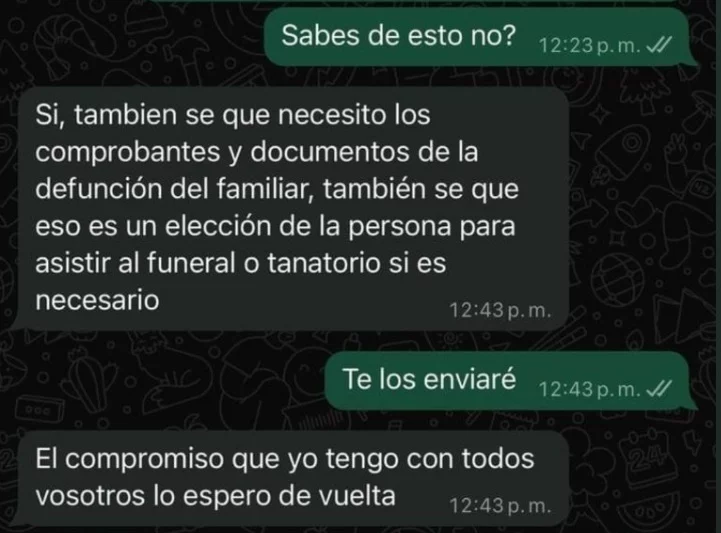 Parece mentira lo que le respondió un jefe a su empleado cuando le comunicó la muerte de su abuela 2 Diálogo insólito entre un jefe y su empleado1