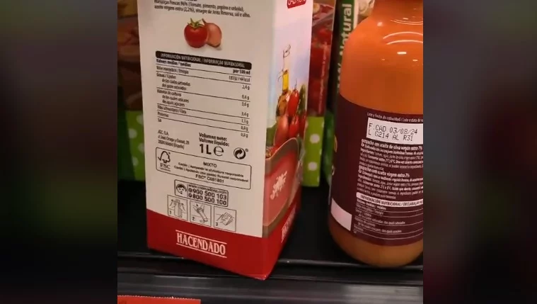Un experto en nutrición sentencia el gazpacho de Mercadona para la dieta 1 El mejor gazpacho