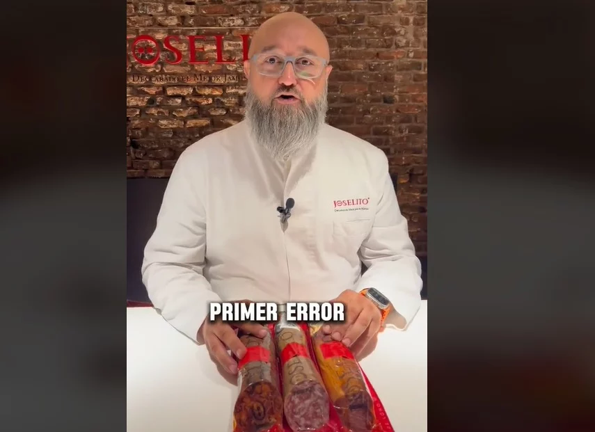 Errores al conservar los embutidos