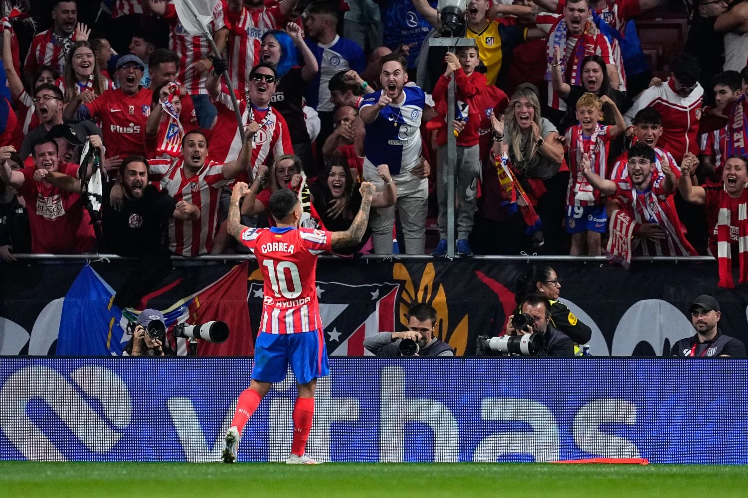 Ángel Correa se despedirá del Atlético después del Mundial de Clubes. Fuente: Agencias Ángel Correa se despedirá del Atlético después del Mundial de Clubes. Fuente: Agencias