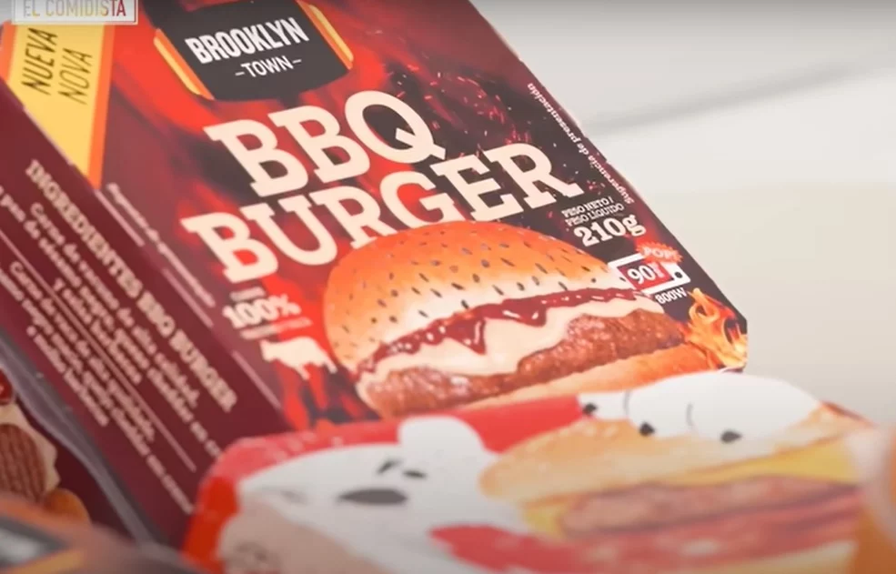 Hamburguesa envasada de Mercadona