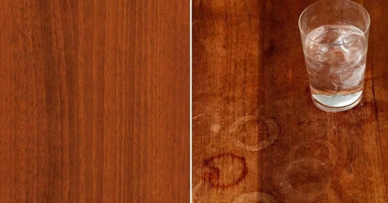 No más manchas: esta es la solución definitiva para eliminar las marcas de agua en tus muebles