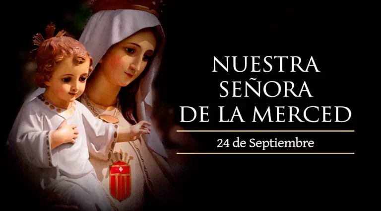 Nuestra Señora de la Merced: Santoral del 24 de septiembre de 2024