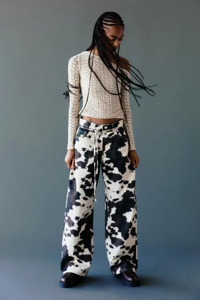 Pantalón baggy vaca DE PULL&BEAR