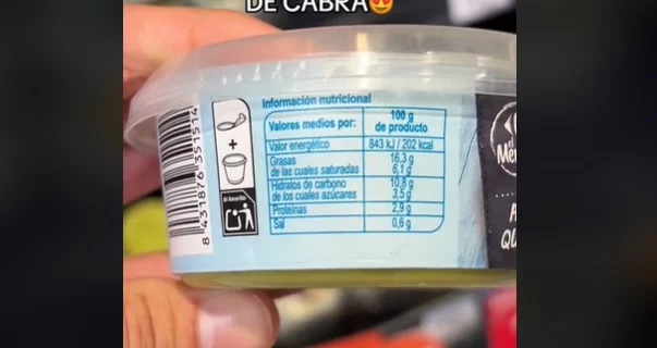 Compra por casualidad un producto sin lactosa ni gluten de Carrefour y lo que se encuentra es impagable