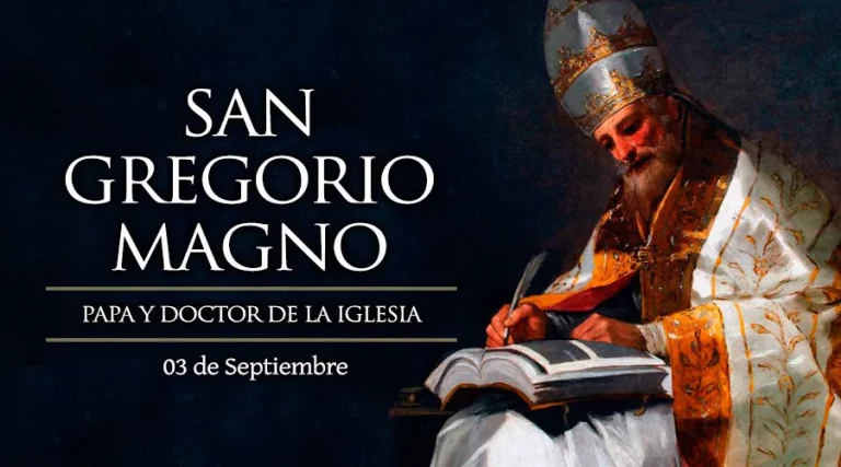 San Gregorio Magno: Santoral del 3 de septiembre de 2024