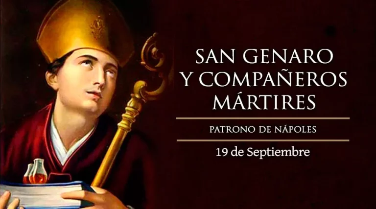 San Genaro: Santoral del 19 de septiembre de 2024