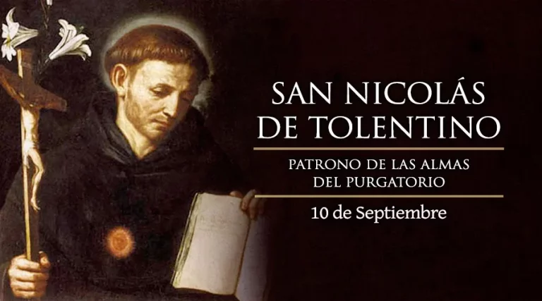 San Nicolás de Tolentino: Santoral del 10 de septiembre de 2024