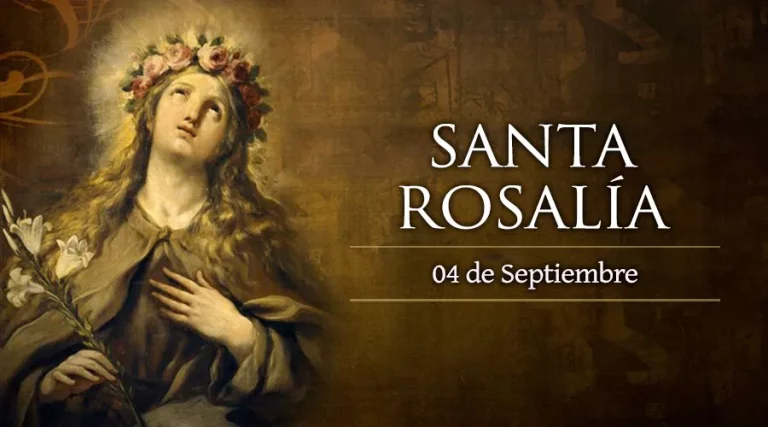 Santa Rosalía de Palermo: Santoral del 4 de septiembre de 2024
