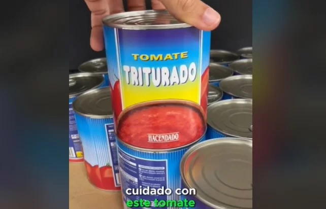 Tomate triturado del Mercadona