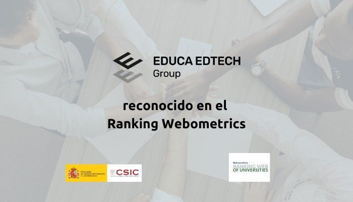 Tres instituciones de EDUCA EDTECH Group entre las mejores escuelas de negocios y universidades del mundo 1 Tres instituciones de EDUCA EDTECH Group entre las mejores escuelas de negocios y universidades del mundo