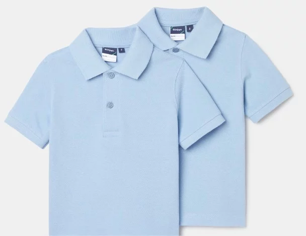 polo nino azul