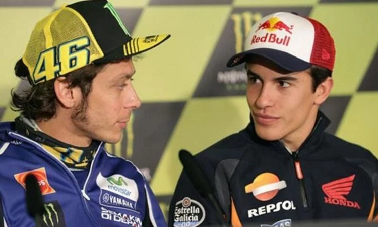 Valentino Rossi admite que va a atacar a Márquez toda su vida