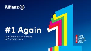 Allianz, primera marca mundial de seguros, se sitúa por primera vez entre las 30 primeras marcas globales