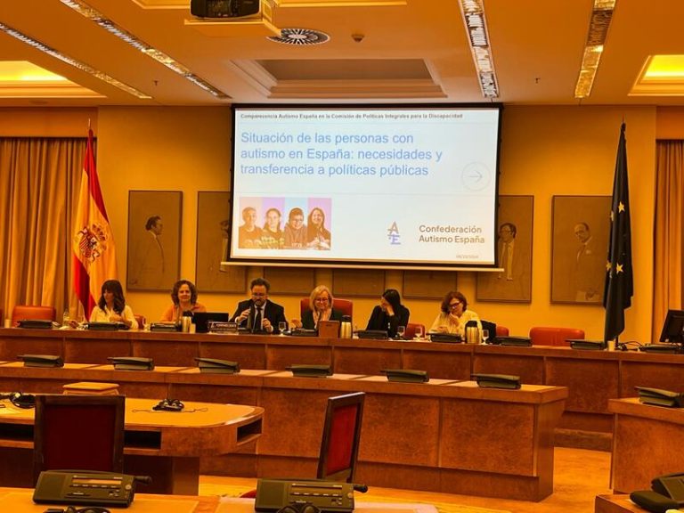 Autismo España exige en el Congreso la implementación 