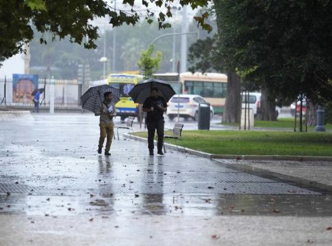 Las temperaturas bajan y llegan lluvias en buena parte de España