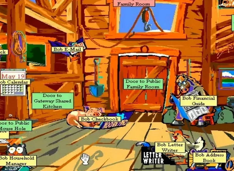 ¿QUÉ INCLUÍA MICROSOFT BOB?