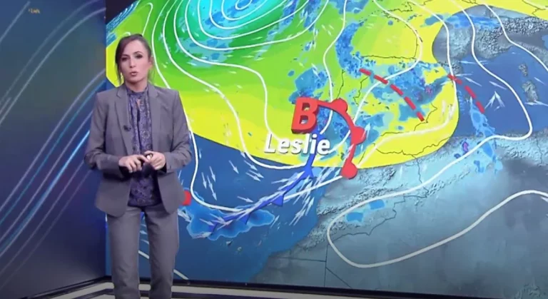 El lapsus de la presentadora de El Tiempo de TVE con La Oreja de Van Gogh