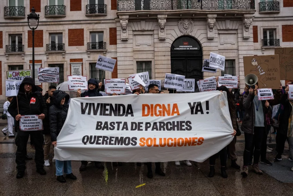 Los activistas apuestan por una gran huelga de alquileres en España: ¿tendría sentido? 2 Protestas por el alquiler