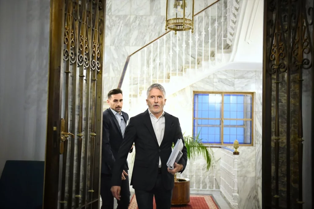 EuropaPress 6312816 ministro interior fernando grande marlaska llegada reunion comite crisis