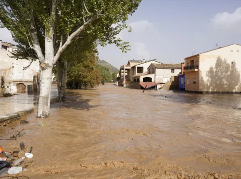 Efectos de la riada, a 30 de octubre de 2024, en Mira, Cuenca, Castilla-La Mancha (España).