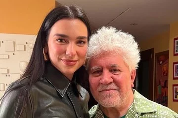 Pedro Almodóvar suelta lo que piensa Dua Lipa de Madrid y de España