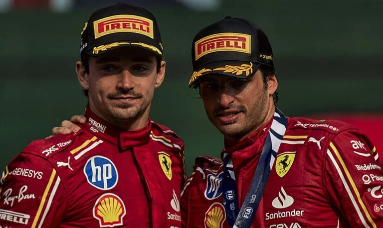 La polémica reacción de Leclerc tras la exhibición de Carlos Sainz