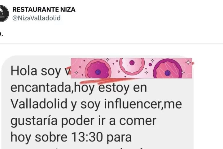 La propuesta del influencer