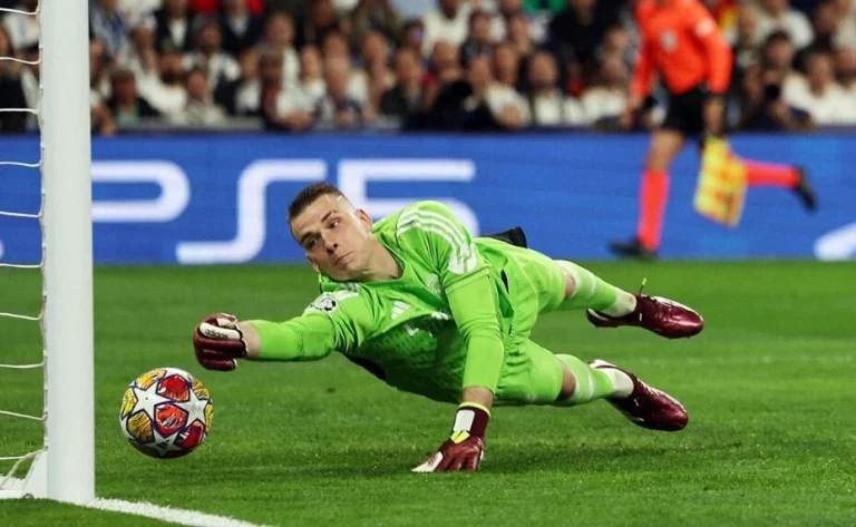 La rajada de Lunin tras la sonrojante derrota en Lille