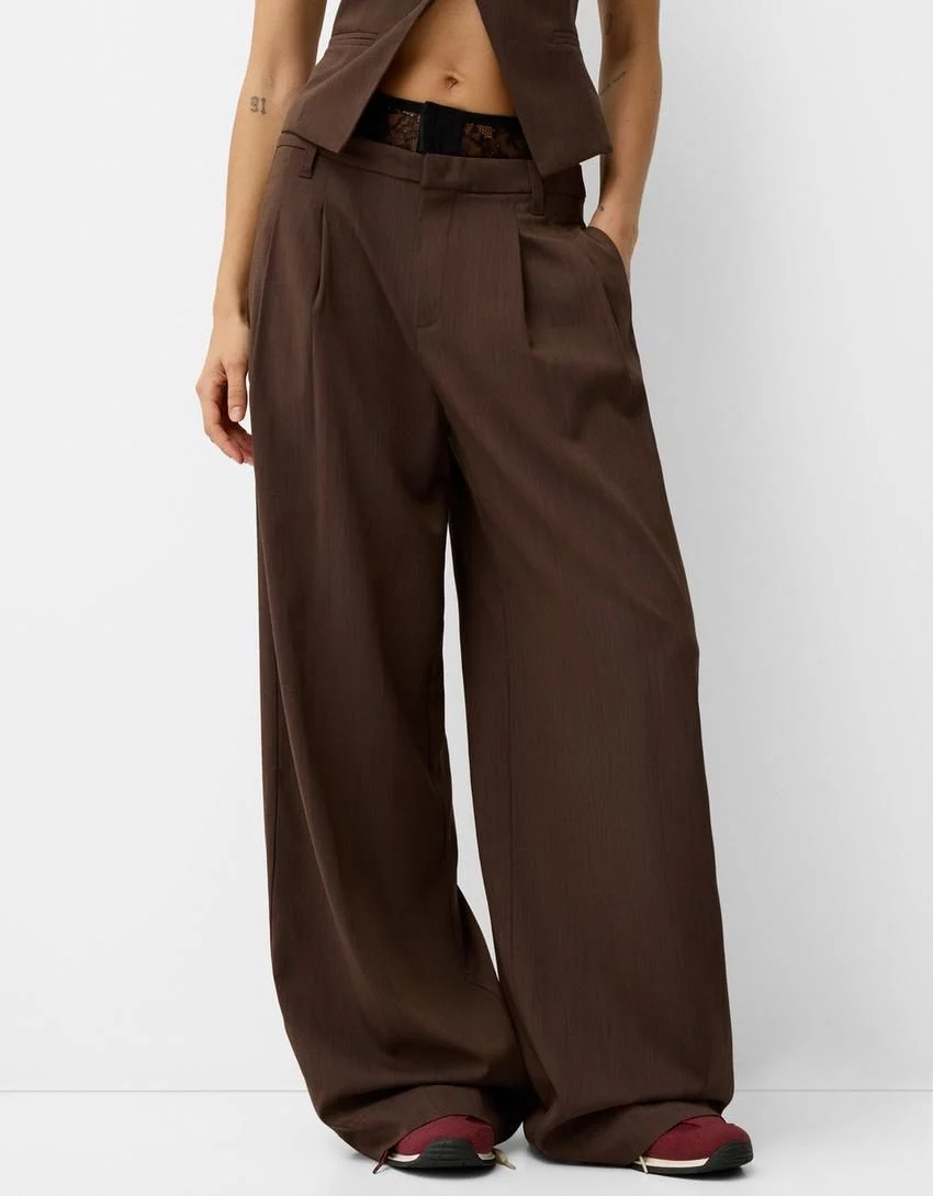 Pantalón volumen tailoring