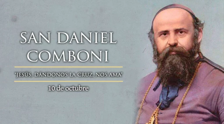 San Daniel Comboni: Santoral del 10 de octubre de 2024