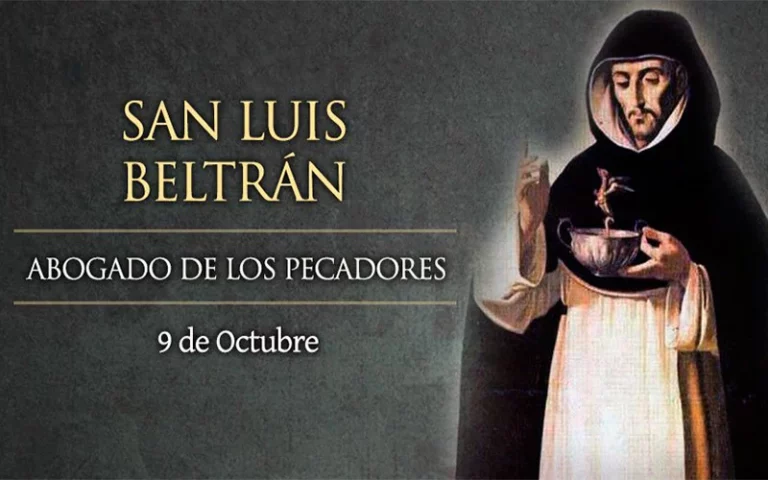 San Luis Bertrán: Santoral del 9 de octubre de 2024