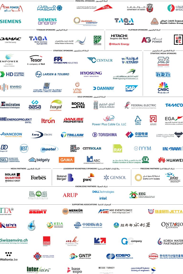 La 26ª Agua, Energía, Tecnología y Medio Ambiente, WETEX, atrae 68 patrocinadores locales e internacionales
