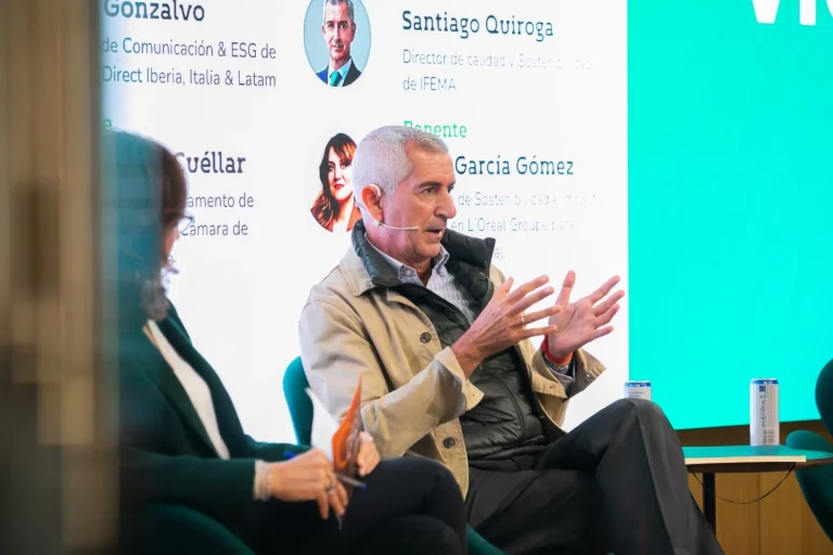 Santiago Quiroga, de IFEMA, destaca el reto cultural de la sostenibilidad