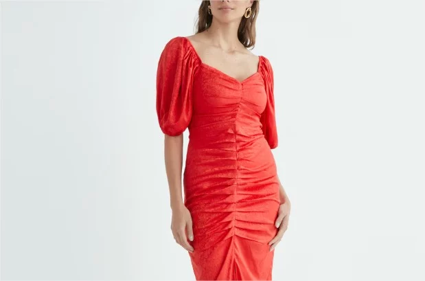 ¡Estos colores están en tendencia! Descubre los artículos de El Corte Inglés que están de moda 4 vestido midi