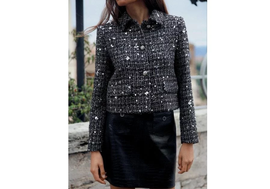 4 chaquetas negras de Zara que son infalibles para un look elegante y festivo