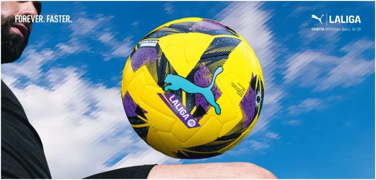 PUMA y LALIGA lanzan PUMA ORBITA YELLOW: el nuevo balón de LALIGA para los partidos de baja visibilidad